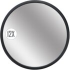 Barbasol 12x Magnification Mirror With Dual Suction Cup