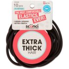 Image of product - 10-Pack No Damage® Extra Thick Hair Elastics