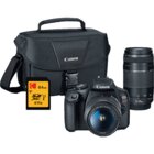 Image of product - Digital SLR 24.1 MP EOS Rebel T7 Camera Kit With 64GB SDXC Memory Card