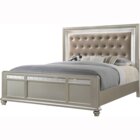 Image of product - KaleidoScope Platinum Queen Bed With LED Lights