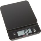 Image of product - 11 lb. Black Glass Top Food Scale