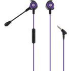 Image of product - Arcus90T Wired Black/Purple In-Ear Gaming Earphones With Microphone