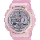 Image of product - G-Shock Silver Dial Transparent Pink Band Watch