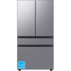 Image of product - 23.0 CuFt Smart BESPOKE Counter Depth 4-Door French-Door Refrigerator In Stainless Steel With Beverage Center™
