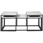 Image of product - Donnesta Gray/Black Cocktail Table Set