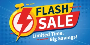 Flash Sale Limited Time, Big Savings