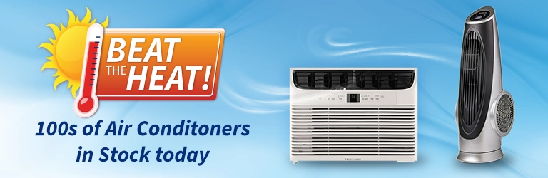 Beat the heat 100s of Air Conditioners in stock today 