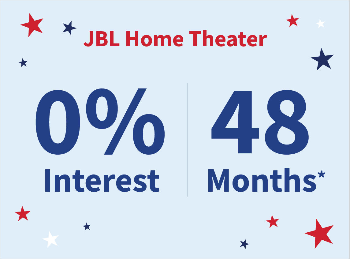 JBL Home Theater - 0% interest for 48 months