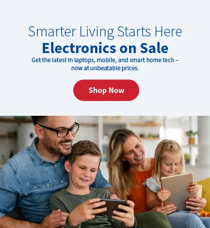 Smarter Living starts Here Electronics on Sale, Shop Now