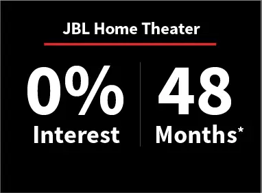 JBL Home Theater 0% Interest and 48 Months