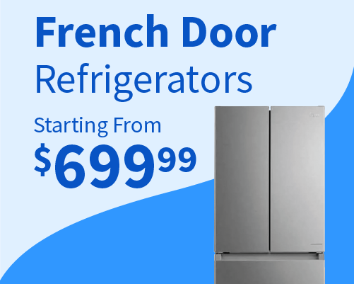 French Door Regigerators Starting from %699.99