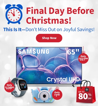 Final Day Before Christmas and Shop Now