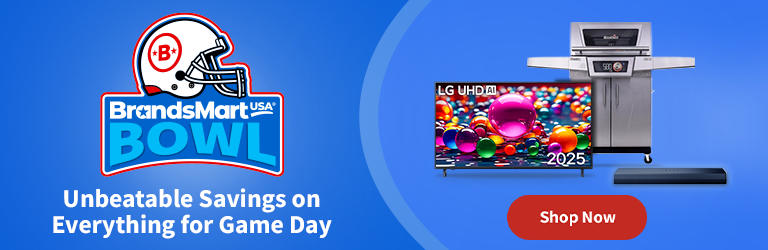 BrandsMart Bowl Unbeatable Saving on Everything for Game Day and Shop Now