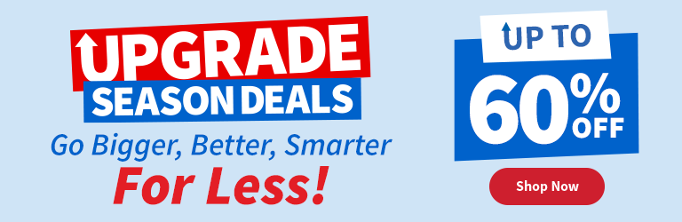 Upgrade Now, Pay Over Time up to 60% Off - Shop Now