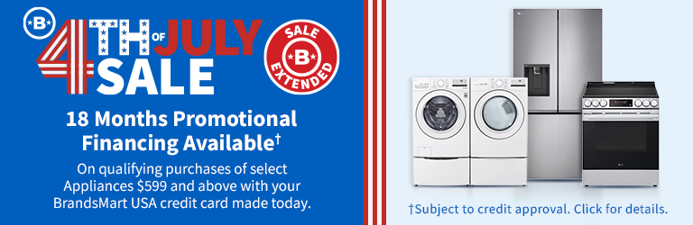 4th July Sale 0% interest for 60 Months