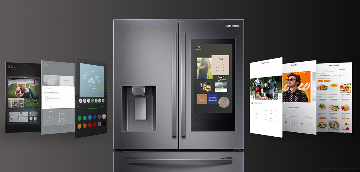 It's more than a fridge. It's the Family Hub. It's more than a fridge. It's the Family Hub.