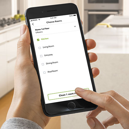 The Roomba® i7 and Roomba® i7+ robot vacuums The Roomba® i7 and Roomba® i7+ robot vacuums