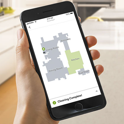 The Roomba® i7 and Roomba® i7+ robot vacuums The Roomba® i7 and Roomba® i7+ robot vacuums