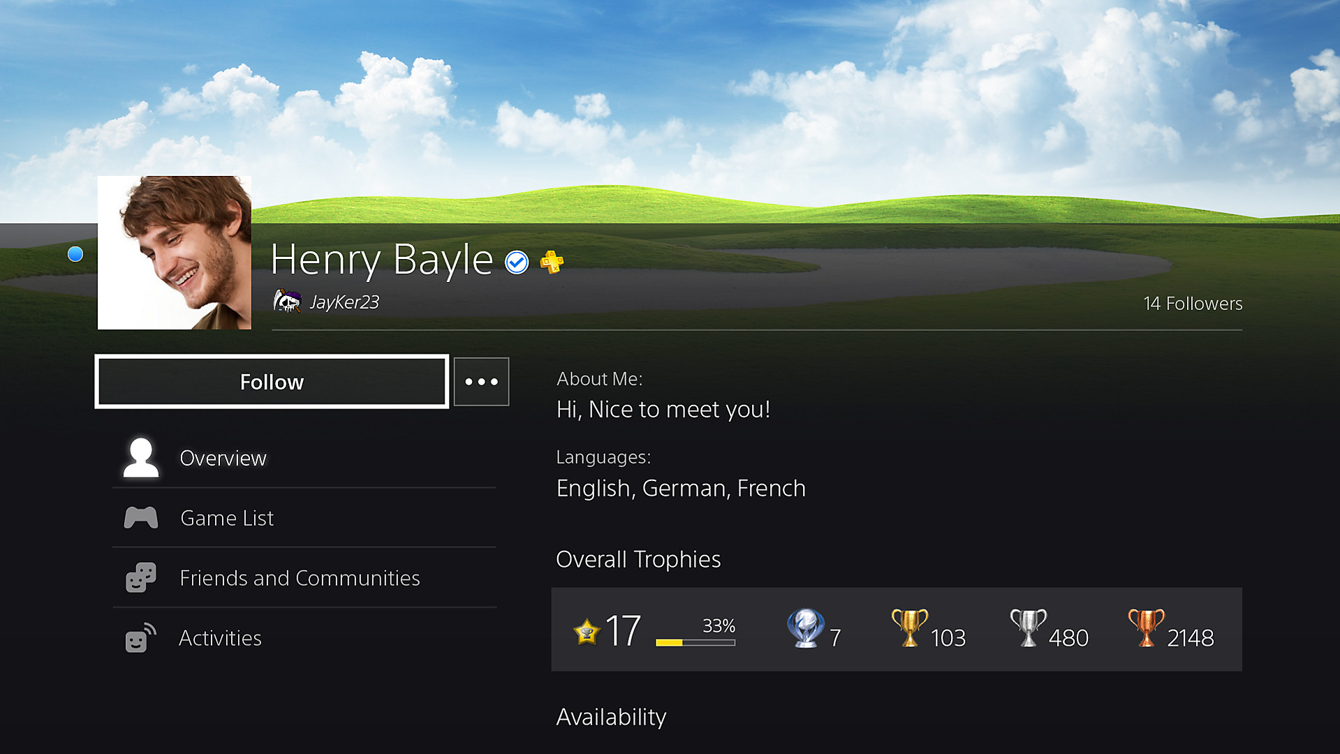 PSN Account PSN Account