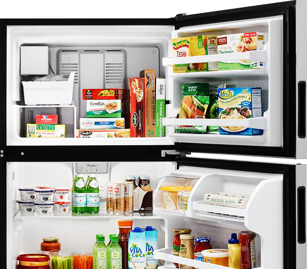 Top-freezer feautures