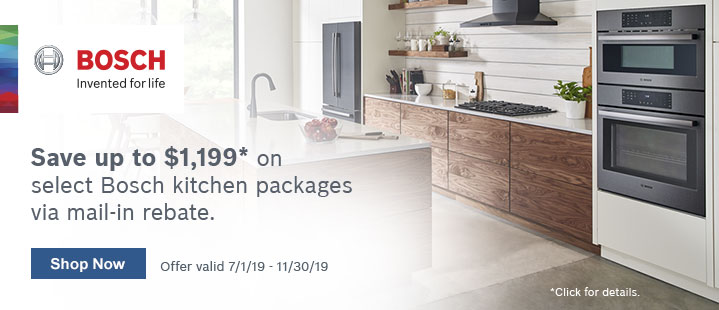 Bosch Appliances Dishwashers Laundry Pairs
