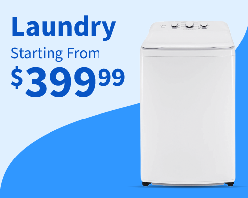 Laundry, Starting from $399.99