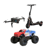 Toys, Scooters and Drones