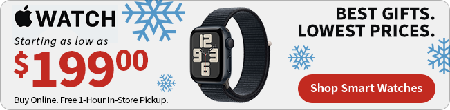 Best Gifts. Lowest Prices. Apple Watches Starting as low as $239.00. Shop Smart Watches