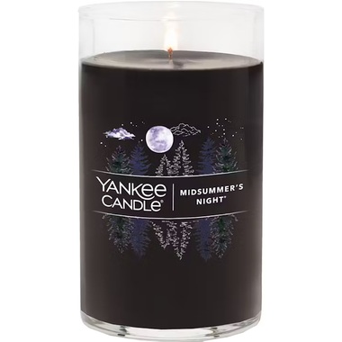 Yankee Candle 1632942 Medium Pillar Candle - MidSummer's Night