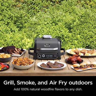 Ninja OG701 Woodfire Outdoor Grill | BrandsMart USA