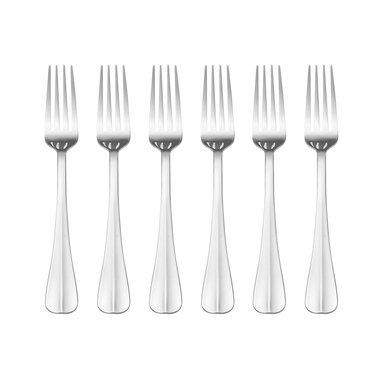 International Silver 5160265 Simplicity 18 Piece Flatware Set in 18 0 Stainless Steel BrandsMart USA