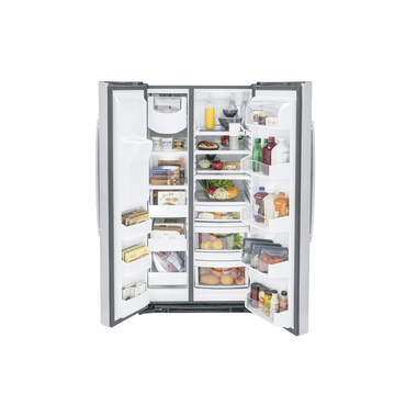 coffee339さん専用ページ GE GSE23GGKCC 23 Cu. Ft. Bisque Side-by-Side Refrigerator