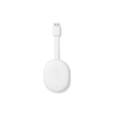 Google CHROMEC4KGTVW Chromecast with Google TV - Snow