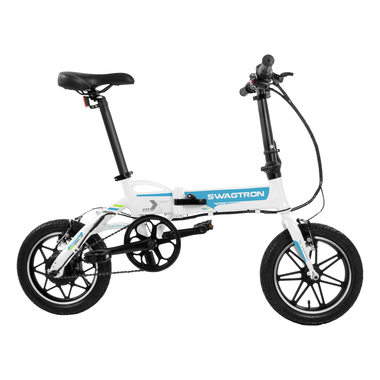 Swagtron 109013NN SWAGCYCLE EB5 PLUS Folding Electric Bike with