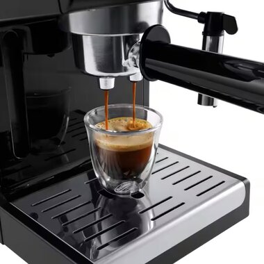 DeLonghi ECP3220 Manual Espresso Machine with Frother | BrandsMart USA