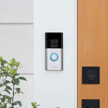 Ring B09WZBPX7K Battery Doorbell Plus with Wi-Fi /Video in