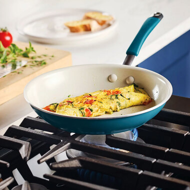 Rachael Ray 17271 Cucina 10-Piece Ceramic Nonstick Cookware Set