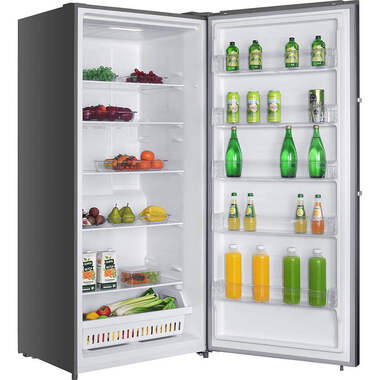 最終！！ポール付美品☆PeakEntry 2 Room Elfield Premium Levella PFV21206HS 21.0 CuFt Upright Freezer in Gray