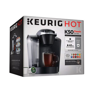 Keurig コーヒーメーカー ブラック キューリグ本体（ブラック） KEURIG キューリグ カプセル式