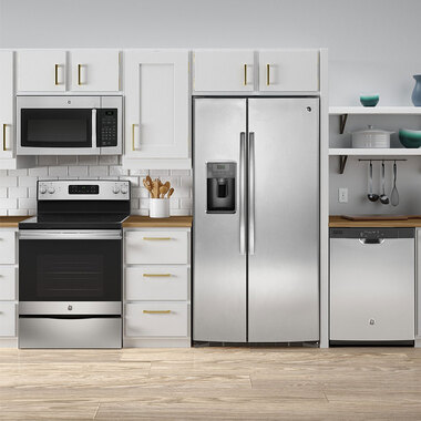 GE GSS25CSH-SS 25.4 Cu. Ft. 2 Door Side-By-Side Refrigerator