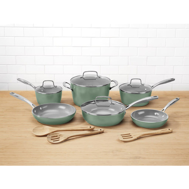 Cuisinart 53G-13SG Greenwich Ceramics XT Nonstick Cookware Set