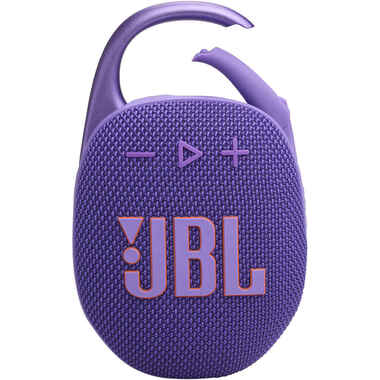 JBL CLIP5PUR Clip 5 Waterproof Portable Bluetooth Speaker - Purple