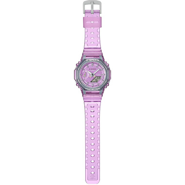Casio GMAS2100SK4A G-Shock GA-2100 SERIES Pink Dial Pink Band