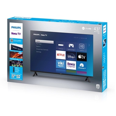 43 Inch Fhd 1080p Smart Tv With Alexa Compatibility Philips 43