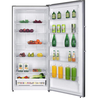 Premium Levella PFV70060HS 7.0 CuFt Upright Freezer in Gray