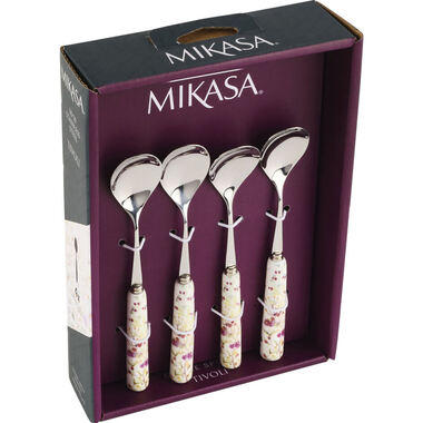 Mikasa 5335241 Tivoli Garden Set of 4 Coffee Spoons | BrandsMart USA