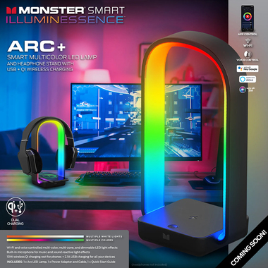 Monster Illuminessence MLB71074RGB Smart Wifi Arc+ 3 in 1
