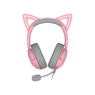 【極美品】限定カラー Razer Kraken Pink RZ04-0283 Razer レイザー Kraken Kitty V2 BT (Quartz Pink) Bluetooth