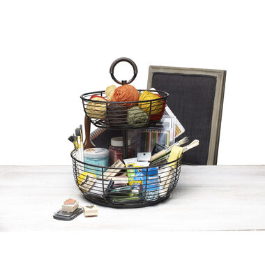 3 Tier Round Wrap Basket - Thumbnail 5