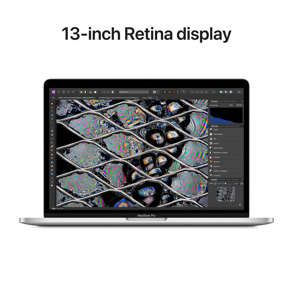 13-Inch MacBook Pro: Apple M2 chip with 8-Core CPU and 10-Core Gnu, 512GB  SSD - Silver